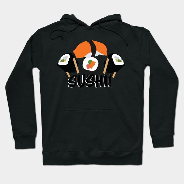 sushi! Hoodie by RedValley